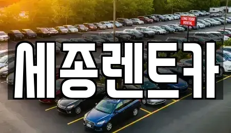 경남 창원시 진해구 청안동 렌트카 전문 세종렌트카