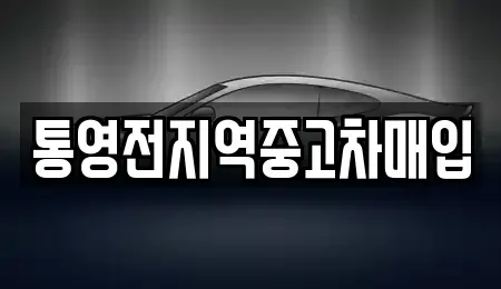 경남 통영시 동호동 중고차 전문 통영전지역중고차매입