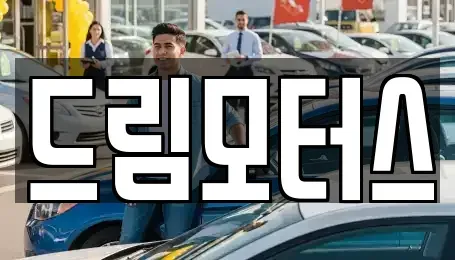 경북 문경시 영신동 중고차매매 전문 드림모터스