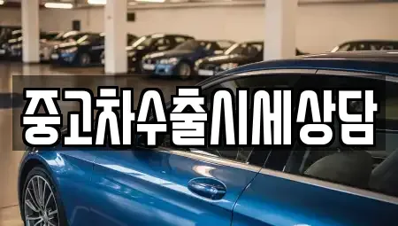 경북 문경시 영신동 중고차매매 전문 중고차수출시세상담