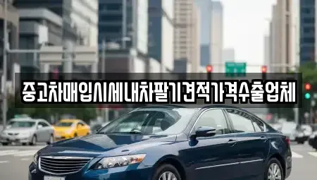 경북 상주시 성하동 중고차 전문 중고차매입시세내차팔기견적가격수출업체