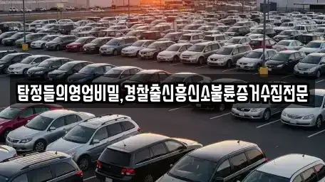 경북 영천시 문내동 중고차 전문 탐정들의영업비밀,경찰출신흥신소불륜증거수집전문