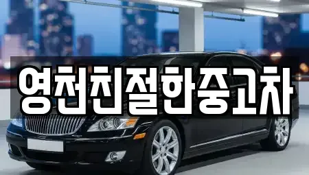 경북 영천시 문내동 중고차매매 전문 영천친절한중고차