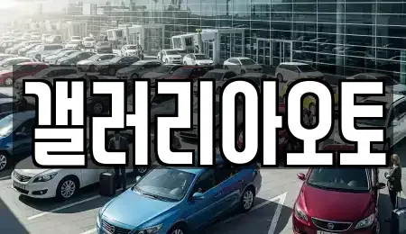 경상남도 진주시 옥봉동 중고차매매 전문 갤러리아오토