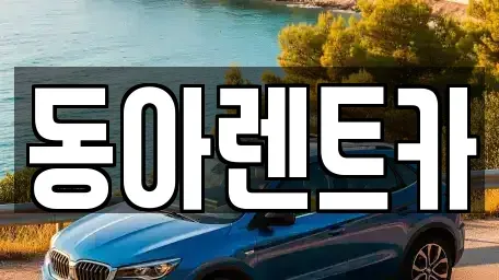 경상남도 창원시 마산합포구 남성동 렌트카 전문 동아렌트카