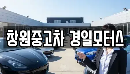 경상남도 창원시 성산구 덕정동 중고차매매 전문 창원중고차 경일모터스