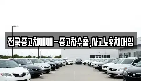 경상남도 창원시 의창구 반계동 중고차매입 전문 전국중고차매매-중고차수출,사고노후차매입