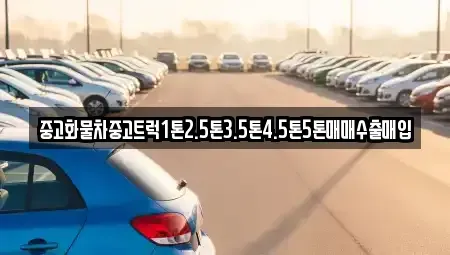 경상남도 창원시 진해구 속천동 중고차매입 전문 중고화물차중고트럭1톤2.5톤3.5톤4.5톤5톤매매수출매입