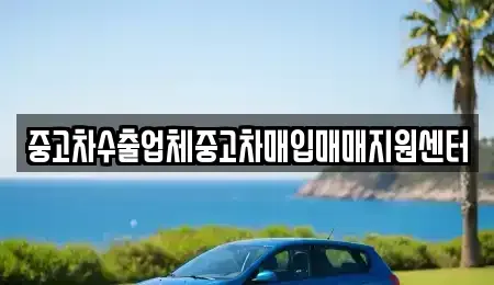 경상남도 통영시 도천동 중고차매입 전문 중고차수출업체중고차매입매매지원센터