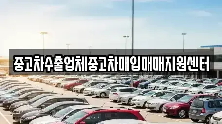 경상남도 통영시 무전동 중고차매입 전문 중고차수출업체중고차매입매매지원센터