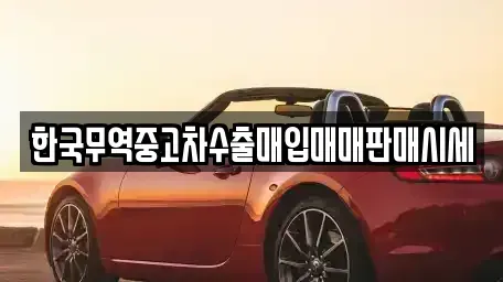 경상남도 함안군 군북면 중고차 전문 한국무역중고차수출매입매매판매시세
