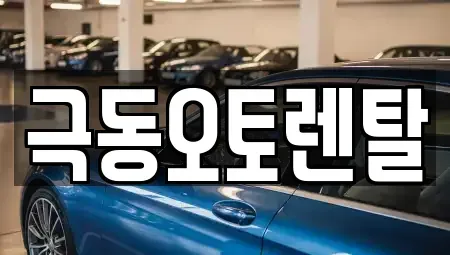 경상북도 경산시 백천동 렌트카 전문 극동오토렌탈