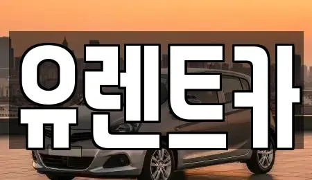 경상북도 경산시 백천동 렌트카 전문 유렌트카