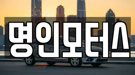 경상북도 경주시 효현동 중고차 전문 명인모터스