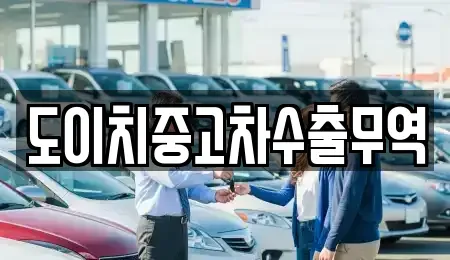 경상북도 고령군 중고차매매 전문 도이치중고차수출무역