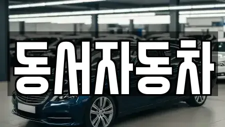경상북도 고령군 중고차매매 전문 동서자동차