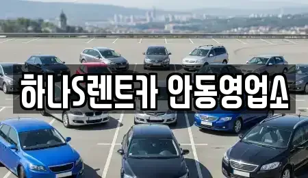 경상북도 안동시 서후면 렌트카 전문 하나S렌트카 안동영업소