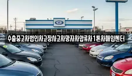 경상북도 칠곡군 왜관읍 중고차매입 전문 수출중고차법인차고장사고차망자차압류차1톤차매입센터