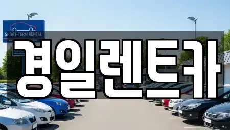 경상북도 포항시 북구 죽도동 렌트카 전문 경일렌트카