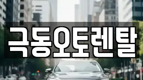 경상북도 포항시 북구 죽도동 렌트카 전문 극동오토렌탈