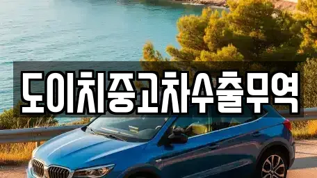 광주 광산구 북산동 중고차매매 전문 도이치중고차수출무역