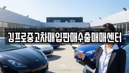 광주 광산구 북산동 중고차매입 전문 김프로중고차매입판매수출매매센터