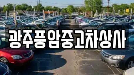 광주 광산구 사호동 중고차 전문 광주풍암중고차상사