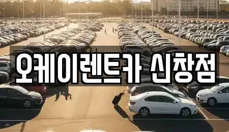 광주 광산구 신가동 렌트카 전문 오케이렌트카 신창점