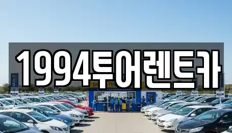 광주 북구 오룡동 렌트카 전문 1994투어렌트카