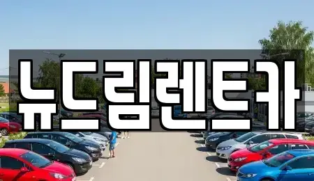 광주 북구 오룡동 렌트카 전문 뉴드림렌트카