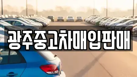 광주 북구 오룡동 중고차매입 전문 광주중고차매입판매