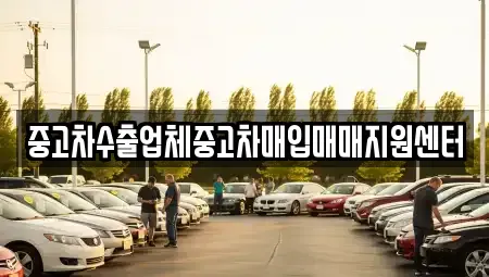 광주 서구 금호동 중고차매입 전문 중고차수출업체중고차매입매매지원센터