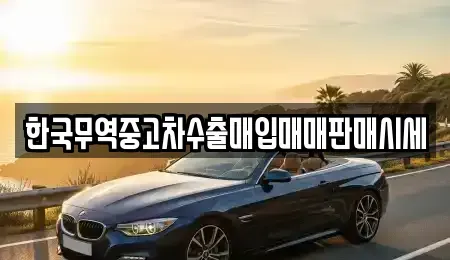 광주광역시 광산구 송촌동 중고차매매 전문 한국무역중고차수출매입매매판매시세