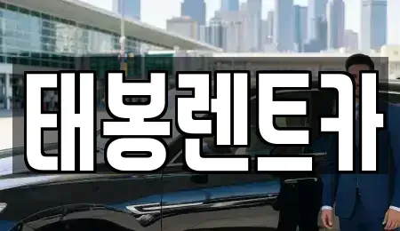 광주광역시 광산구 하남동 렌트카 전문 태봉렌트카
