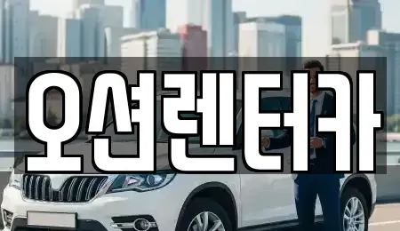 광주광역시 동구 장기렌트카 전문 오션렌터카