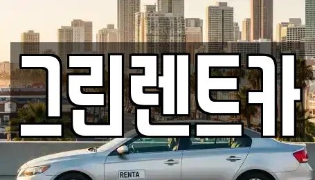 광주광역시 동구 학동 장기렌트카 전문 그린렌트카