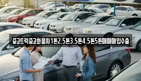 광주광역시 서구 덕흥동 중고차 전문 중고트럭중고화물차1톤2.5톤3.5톤4.5톤5톤매매매입수출
