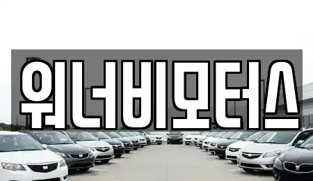 광주광역시 서구 풍암동 중고차매매 전문 워너비모터스