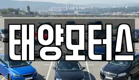 광주광역시 서구 풍암동 중고차매매 전문 태양모터스