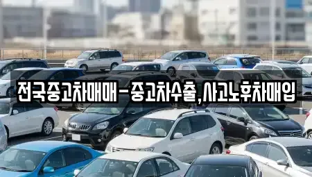 대구 달서구 대곡동 중고차매입 전문 전국중고차매매-중고차수출,사고노후차매입