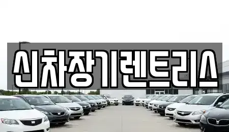 대구 달서구 장기렌트카 전문 신차장기렌트리스