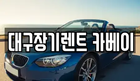 대구 수성구 범어동 장기렌트카 전문 대구장기렌트 카베이