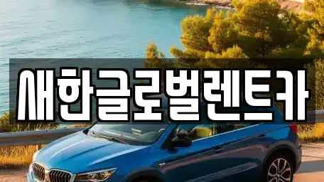 대구 중구 서성로2가 렌트카 전문 새한글로벌렌트카