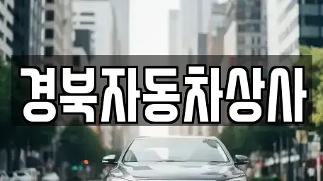 대구 중구 태평로3가 중고차 전문 경북자동차상사