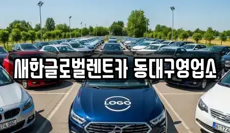 대구광역시 동구 동호동 렌트카 전문 새한글로벌렌트카 동대구영업소