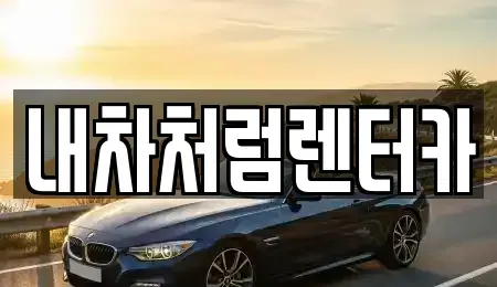 대구광역시 동구 입석동 렌트카 전문 내차처럼렌터카