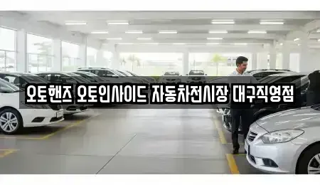 대구광역시 중고차매매 전문 오토핸즈 오토인사이드 자동차전시장 대구직영점