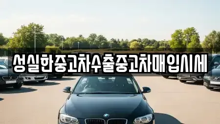 대구광역시 중고차매입 전문 성실한중고차수출중고차매입시세