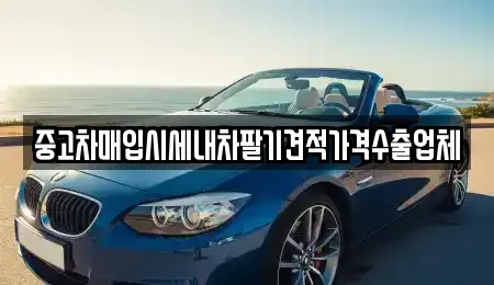 대구광역시 중고차매입 전문 중고차매입시세내차팔기견적가격수출업체