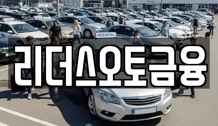 대구광역시 중구 태평로1가 장기렌트카 전문 리더스오토금융